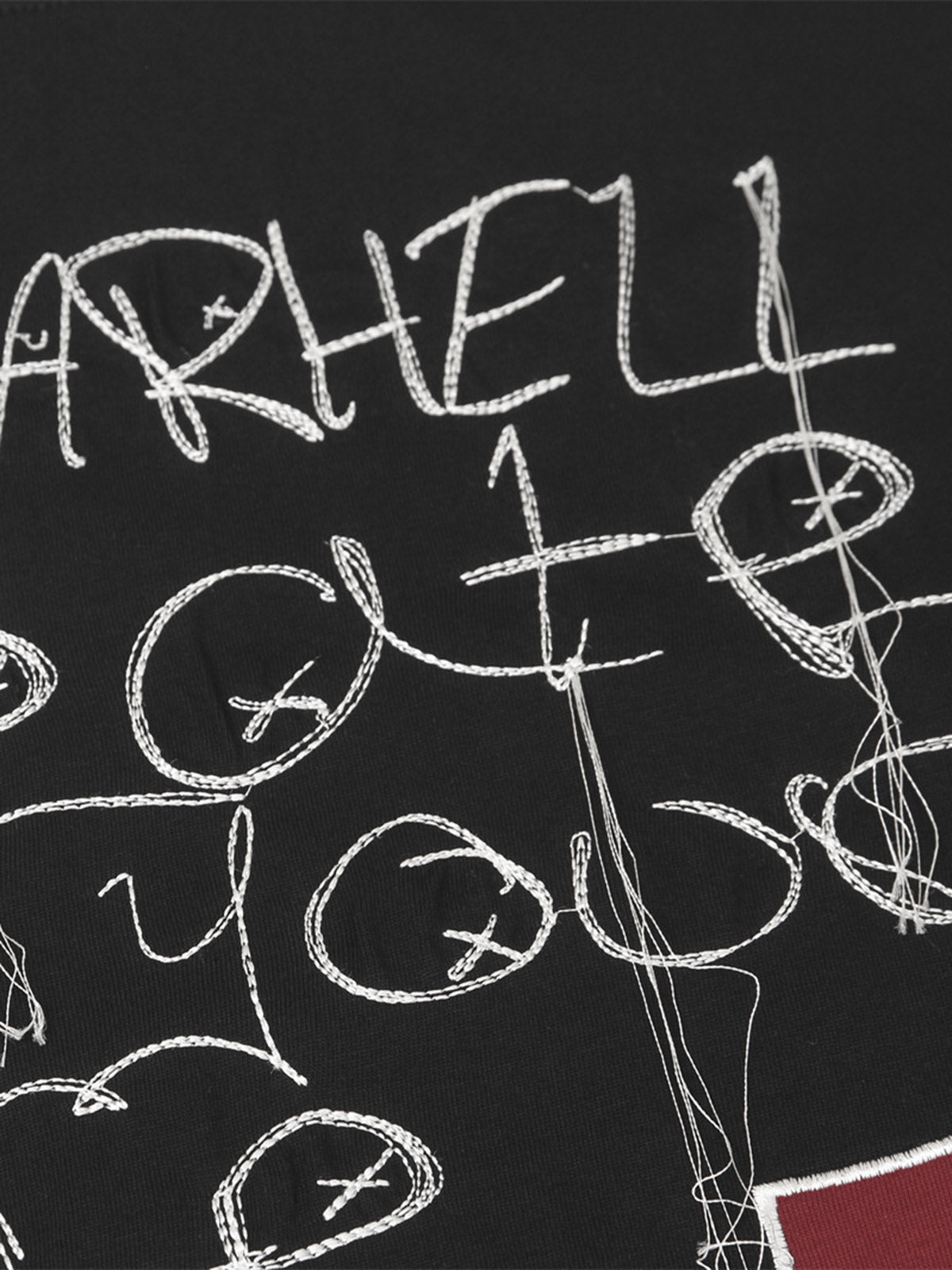 T-shirt à manches courtes avec imprimé lettre