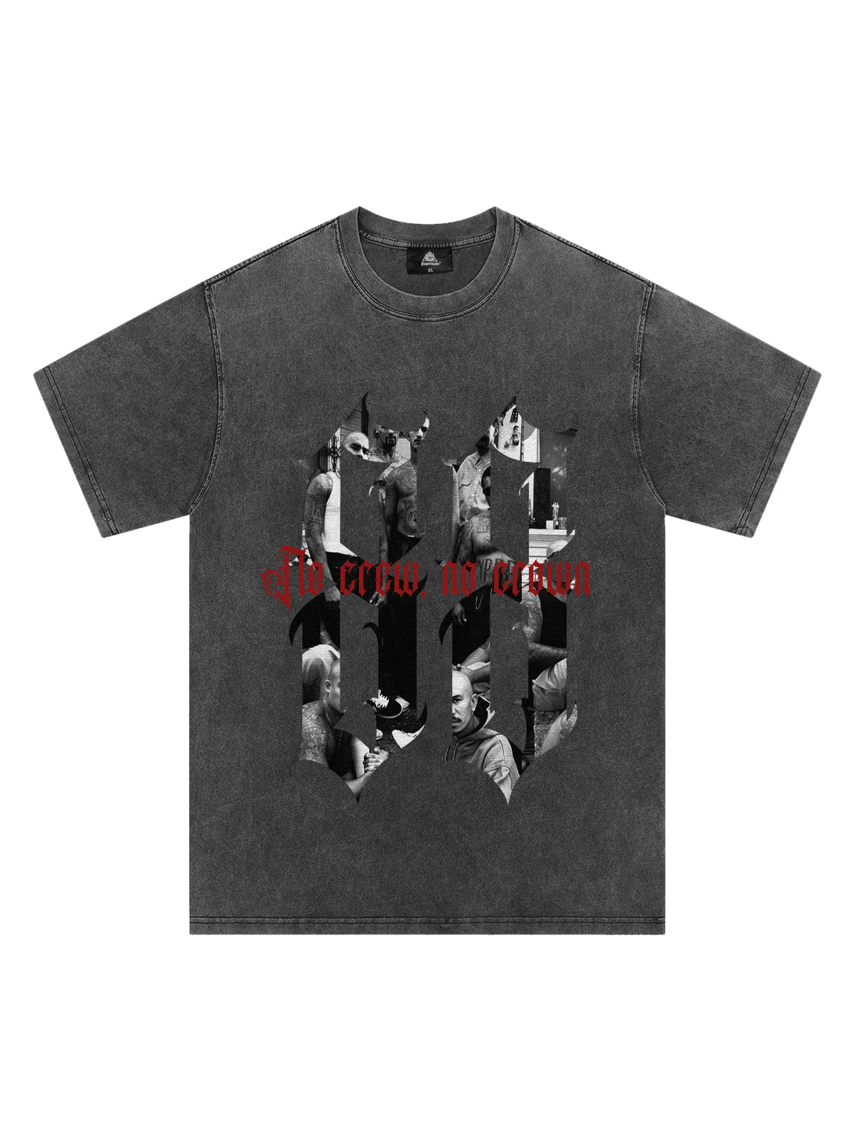 Original Photograph Letter Oversized Graphic T-Shirt