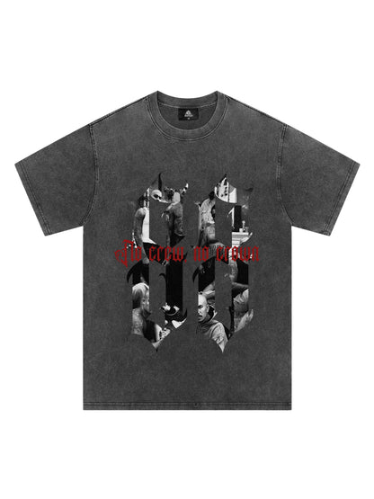 Original Photograph Letter Oversized Graphic T-Shirt