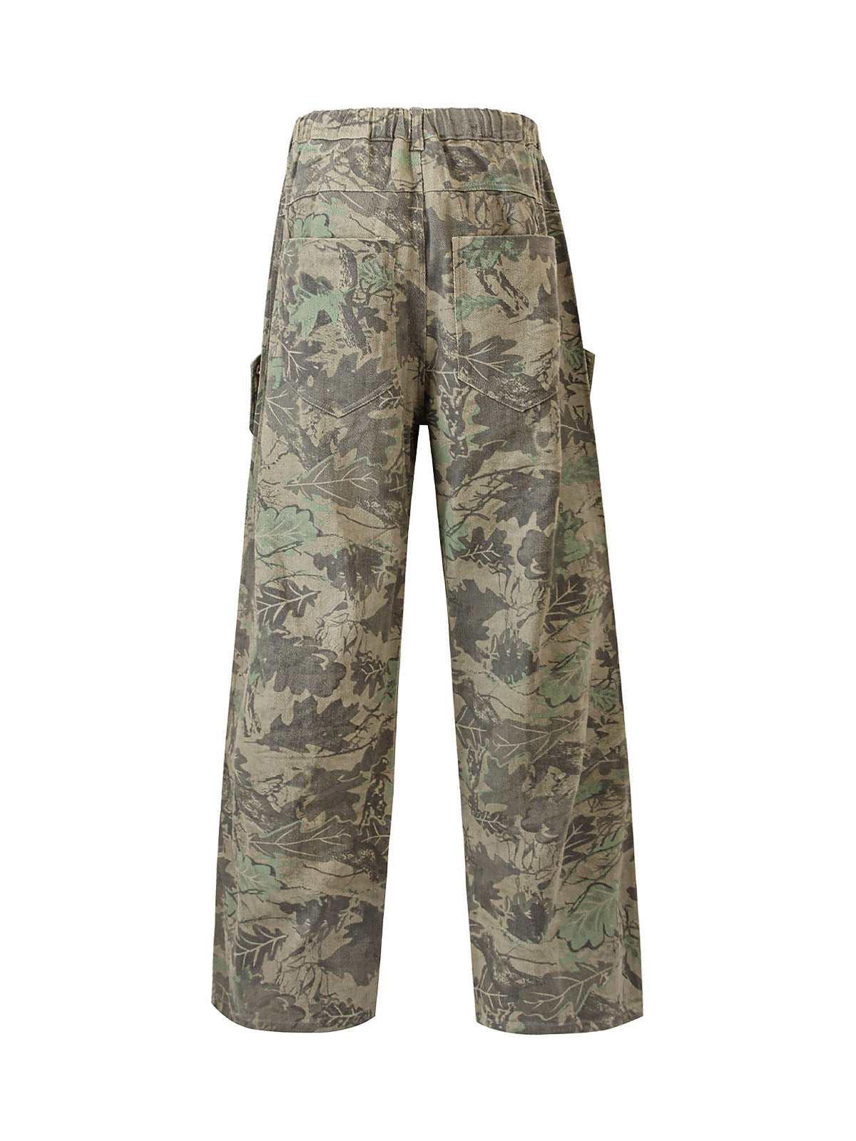 Camouflage Multi-Pocket Cargo Pants