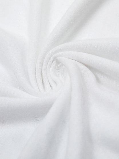T-shirt imprimé tigre blanc