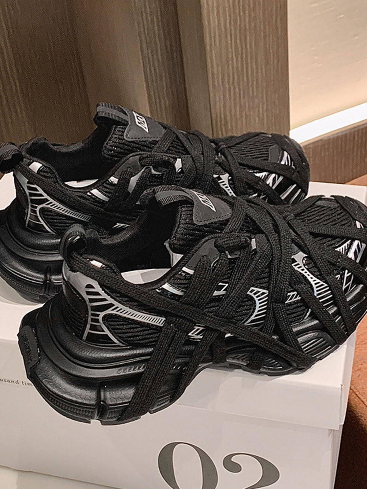 Thesupermade High Street Freizeit-Sneaker zum Schnüren – 2342