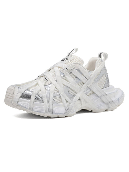 Thesupermade High Street Freizeit-Sneaker zum Schnüren – 2342