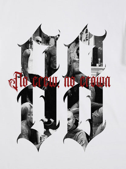 Original Photograph Letter Oversized Graphic T-Shirt