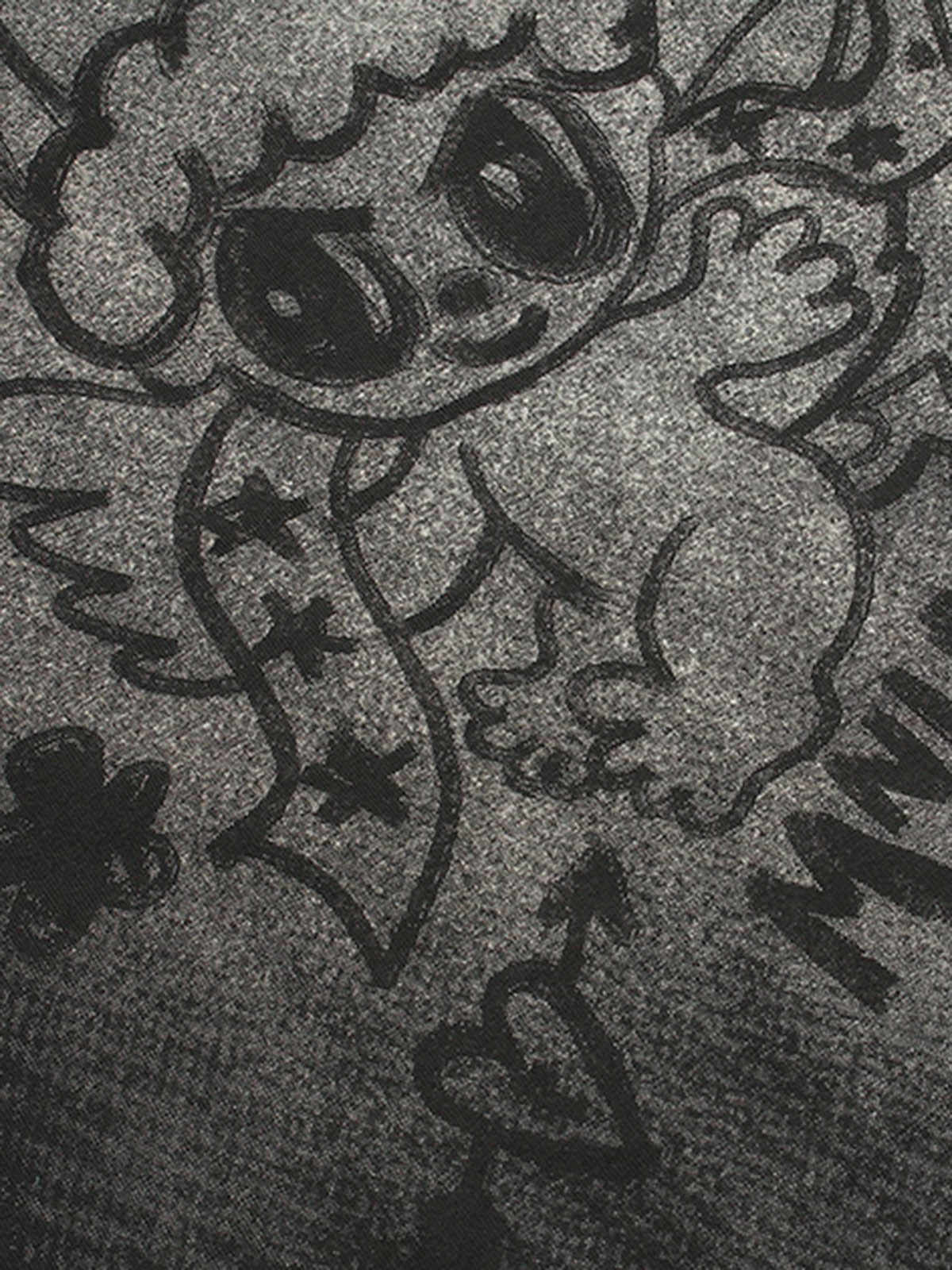 T-shirt graphique surdimensionné Angel