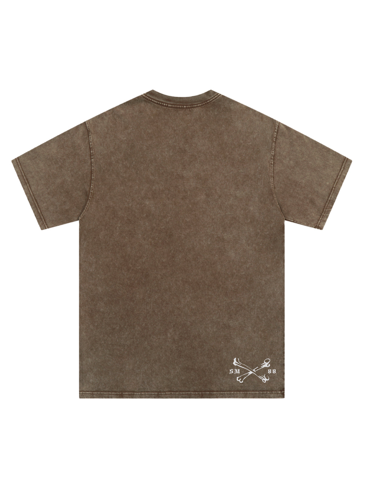 T-Shirt mit Original Gothic-Skelett-Grafikdruck