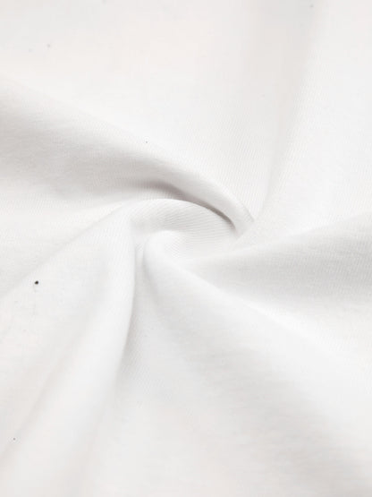 T-shirt imprimé délavé rétro