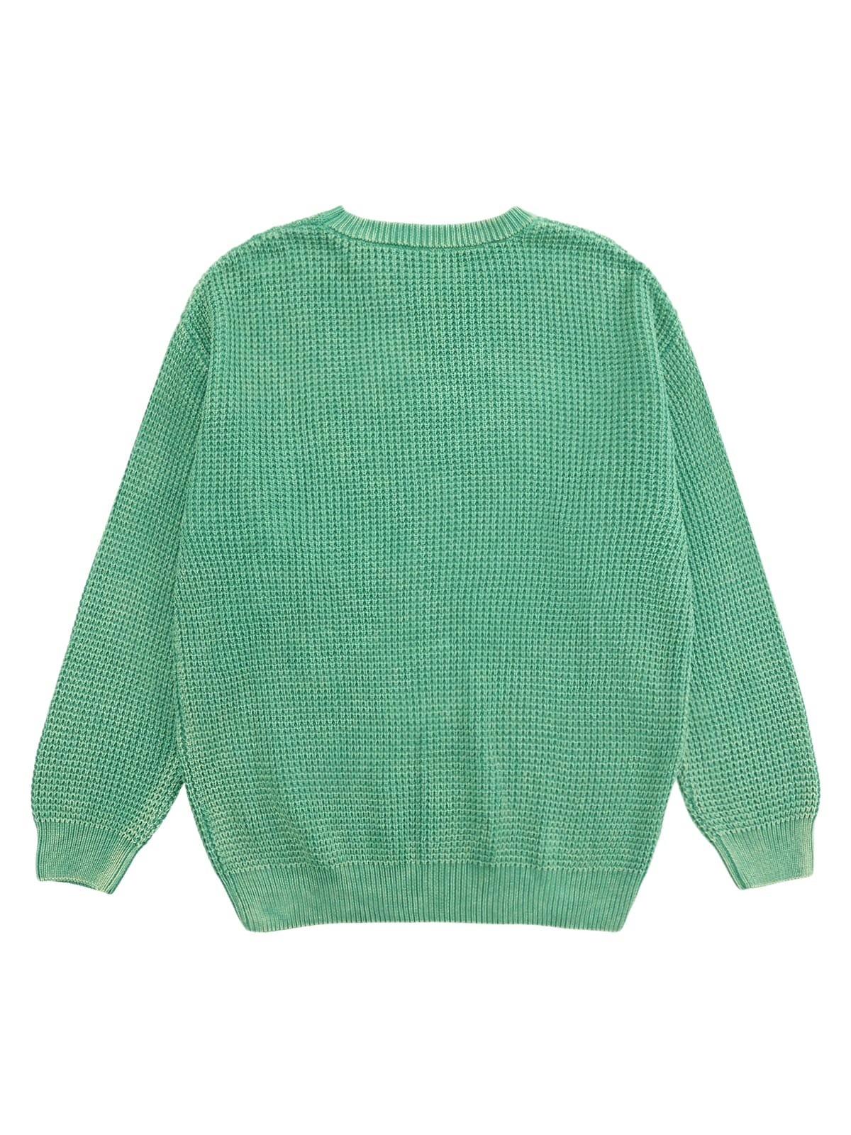 Pullover mit verwaschenem Old Label-Print im Retro-Look