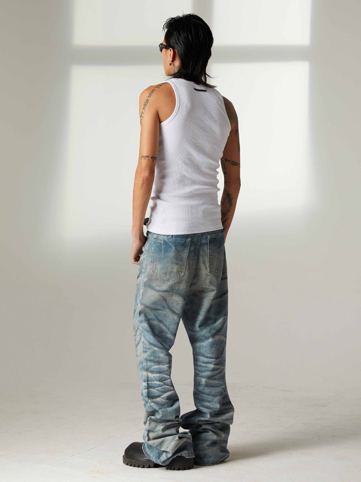 Street Skeleton Print Vest