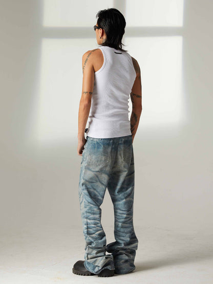 Street Skeleton Print Vest