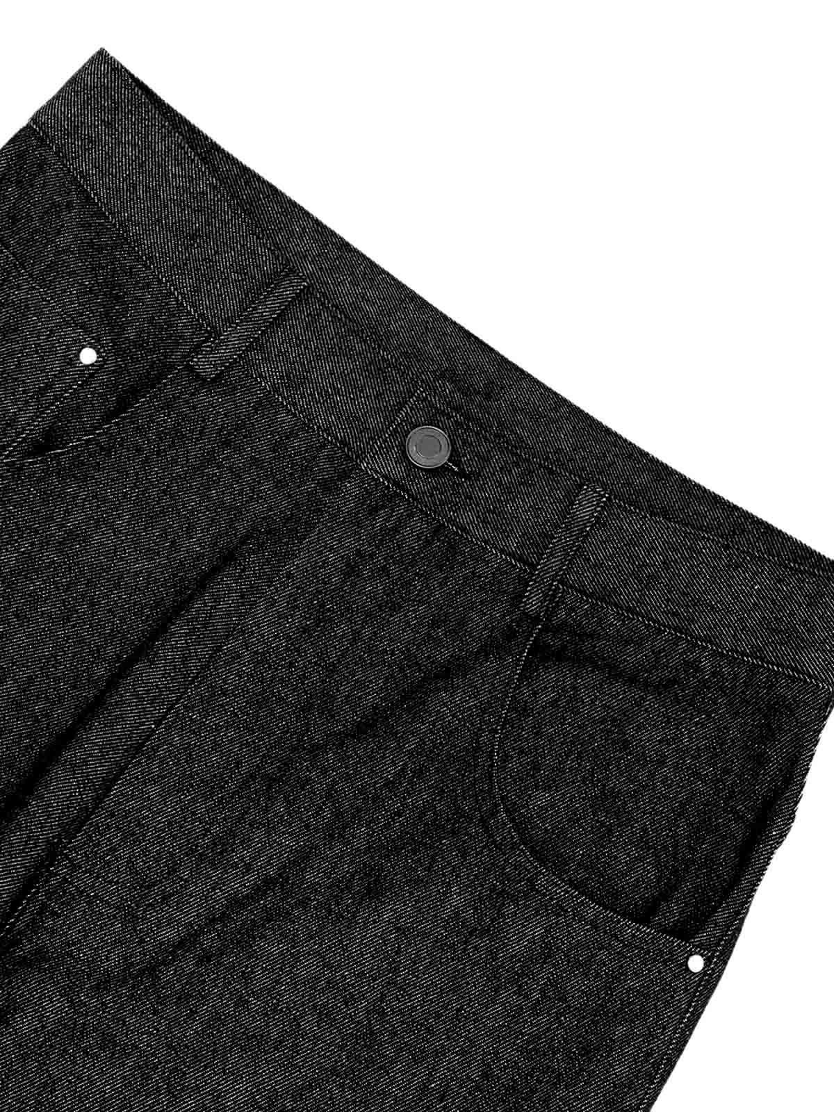Original Spliced ​​Straight Jeans