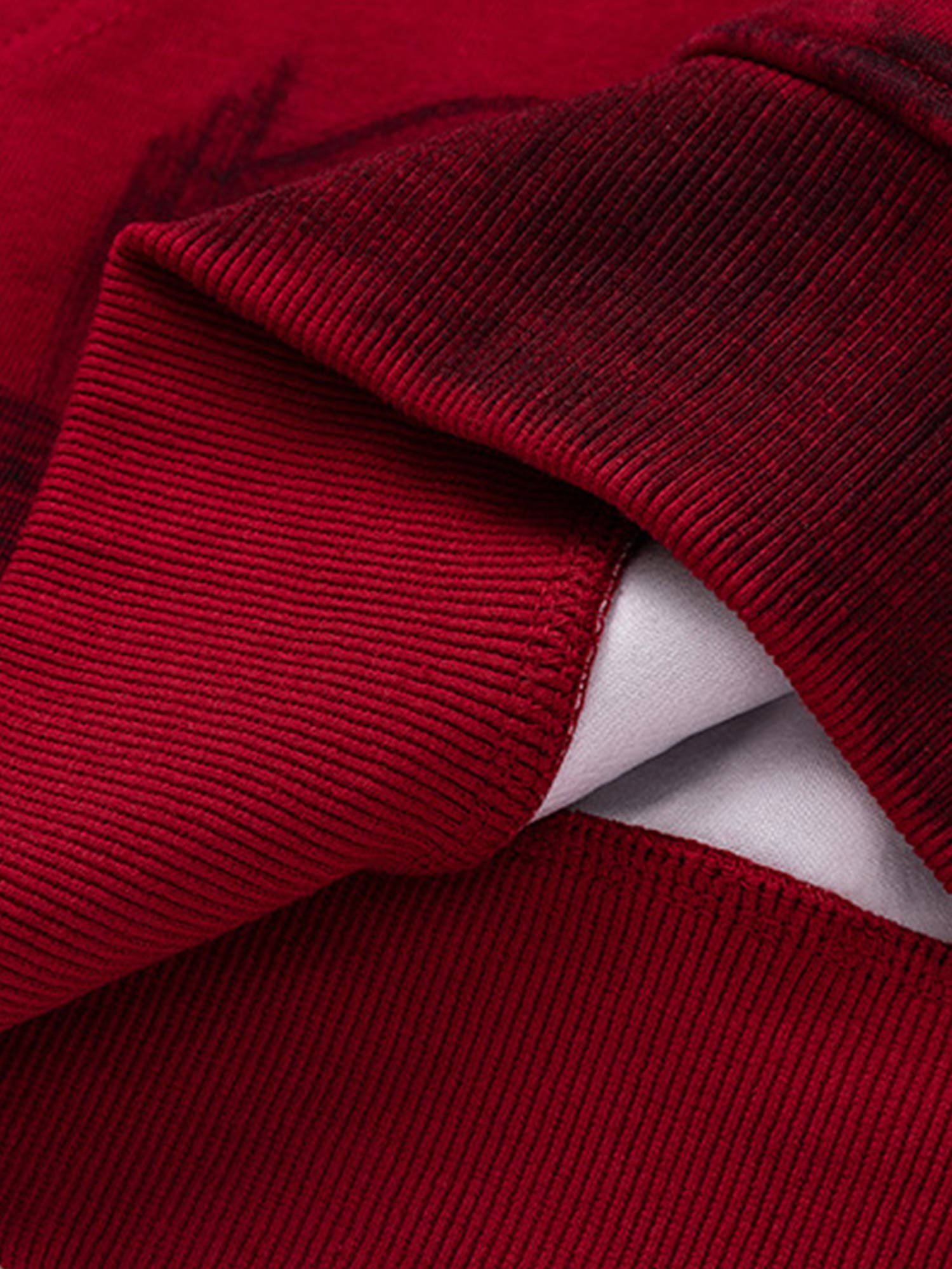 Thesupermade – Kapuzenpullover mit schmutzigem Pinselstrich und Graffiti