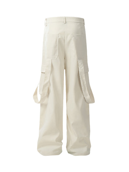 Pantalon cargo décontracté multi-poches Thesupermade