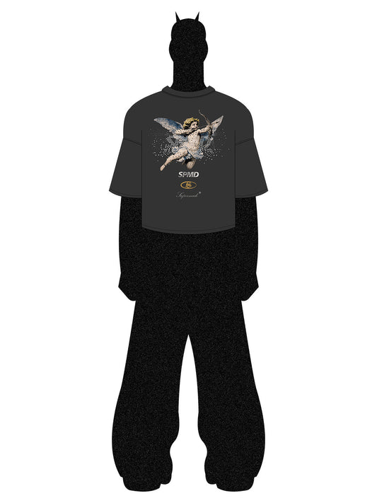 T-shirt graphique original Love Angel