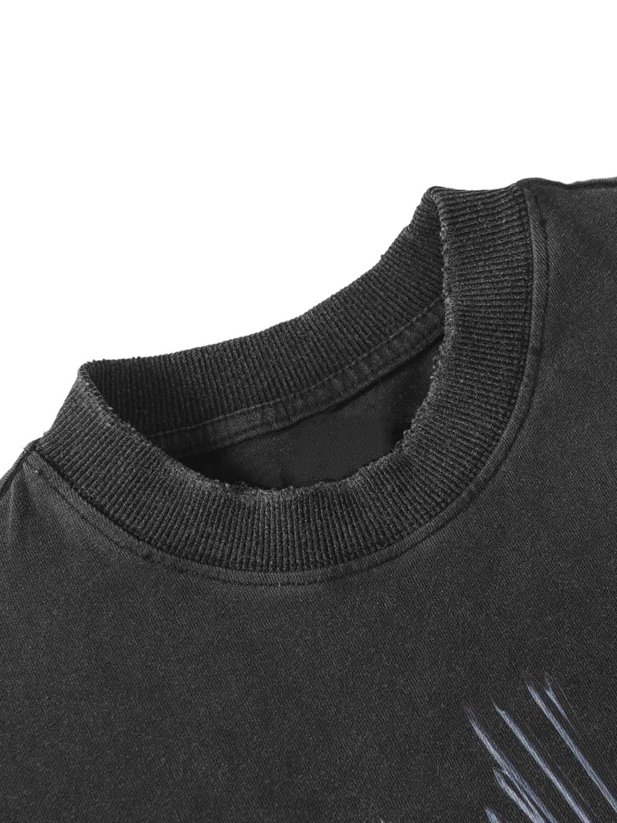 T-shirt graphique Street Dark Punk