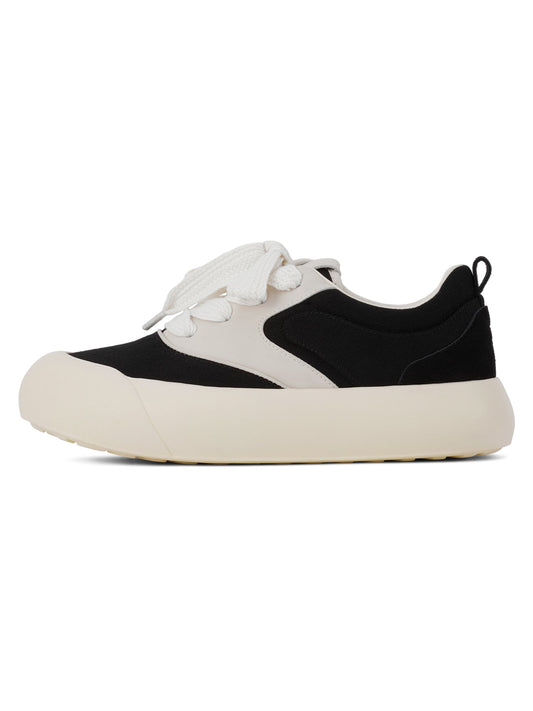 Thesupermade – Klobige Rap-Sneaker mit runder Zehenpartie und Farbblockdesign 