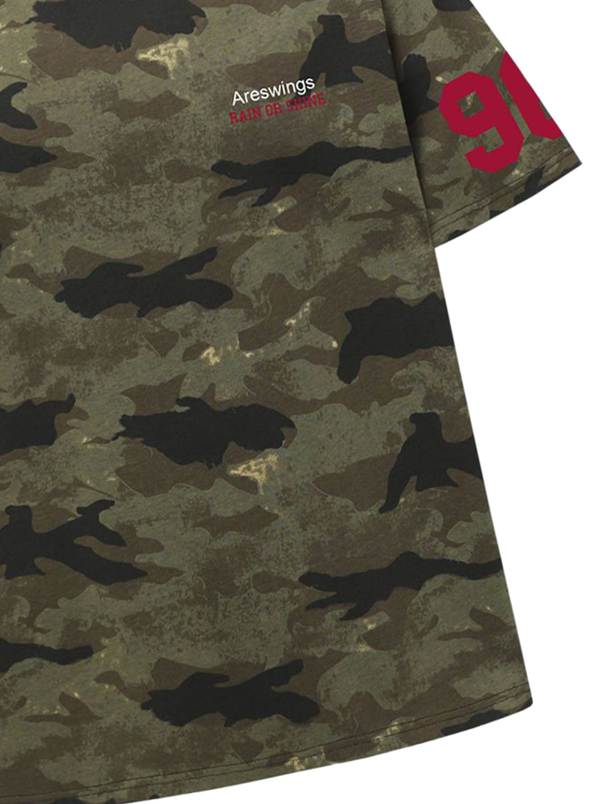Camouflage NO.96 Print T-Shirt