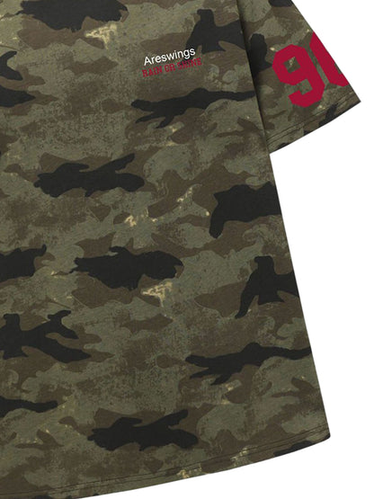 Camouflage NO.96 Print T-Shirt