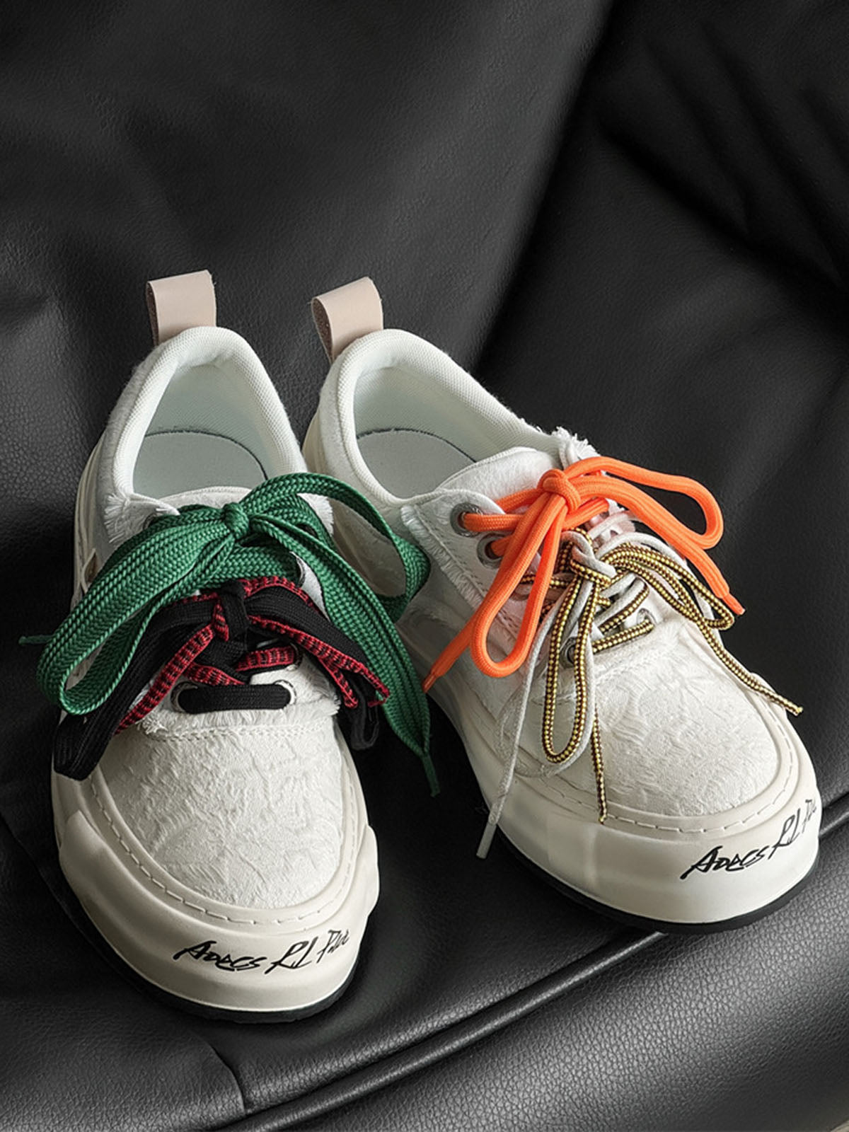 Colorful Lace-Up Sneakers