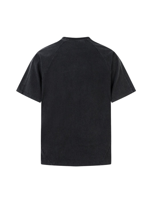 T-shirt brodé Déconstruction Split