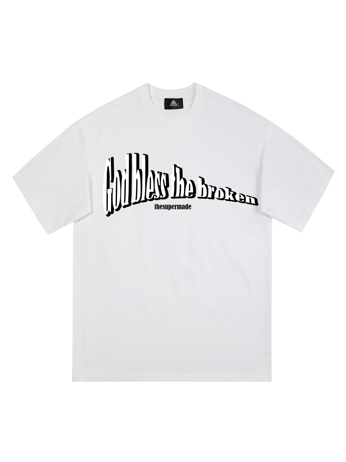 Original "God Bless The Broken" Slogan T-shirt
