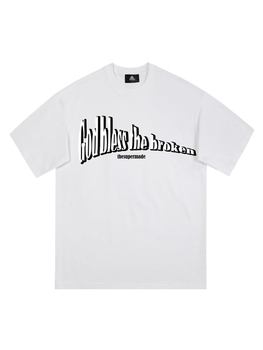 Original "God Bless The Broken" Slogan T-shirt