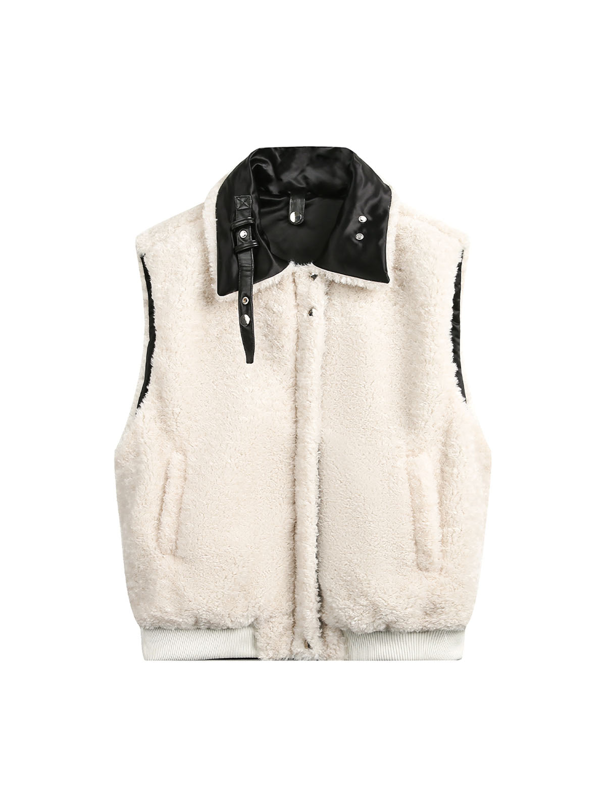 Thesupermade Reversible Wear Sherpa Vest