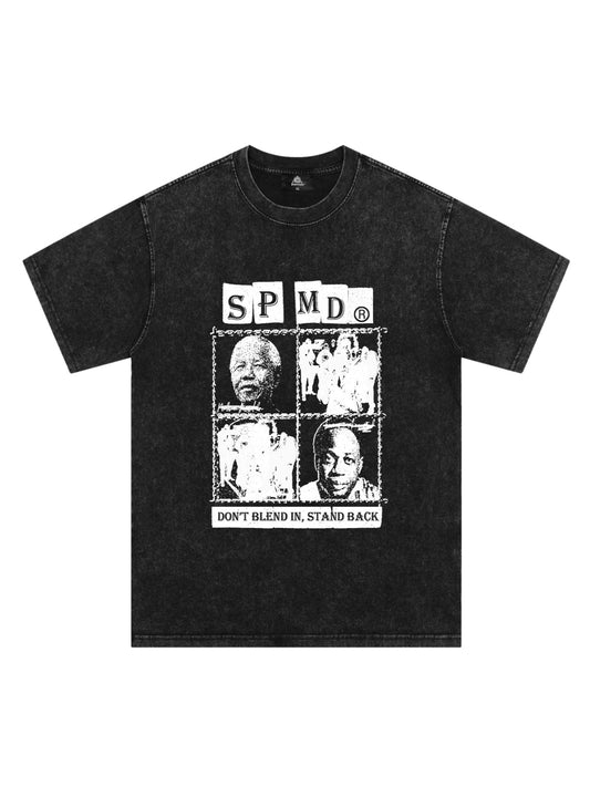 T-shirt imprimé graphique original Street Portrait