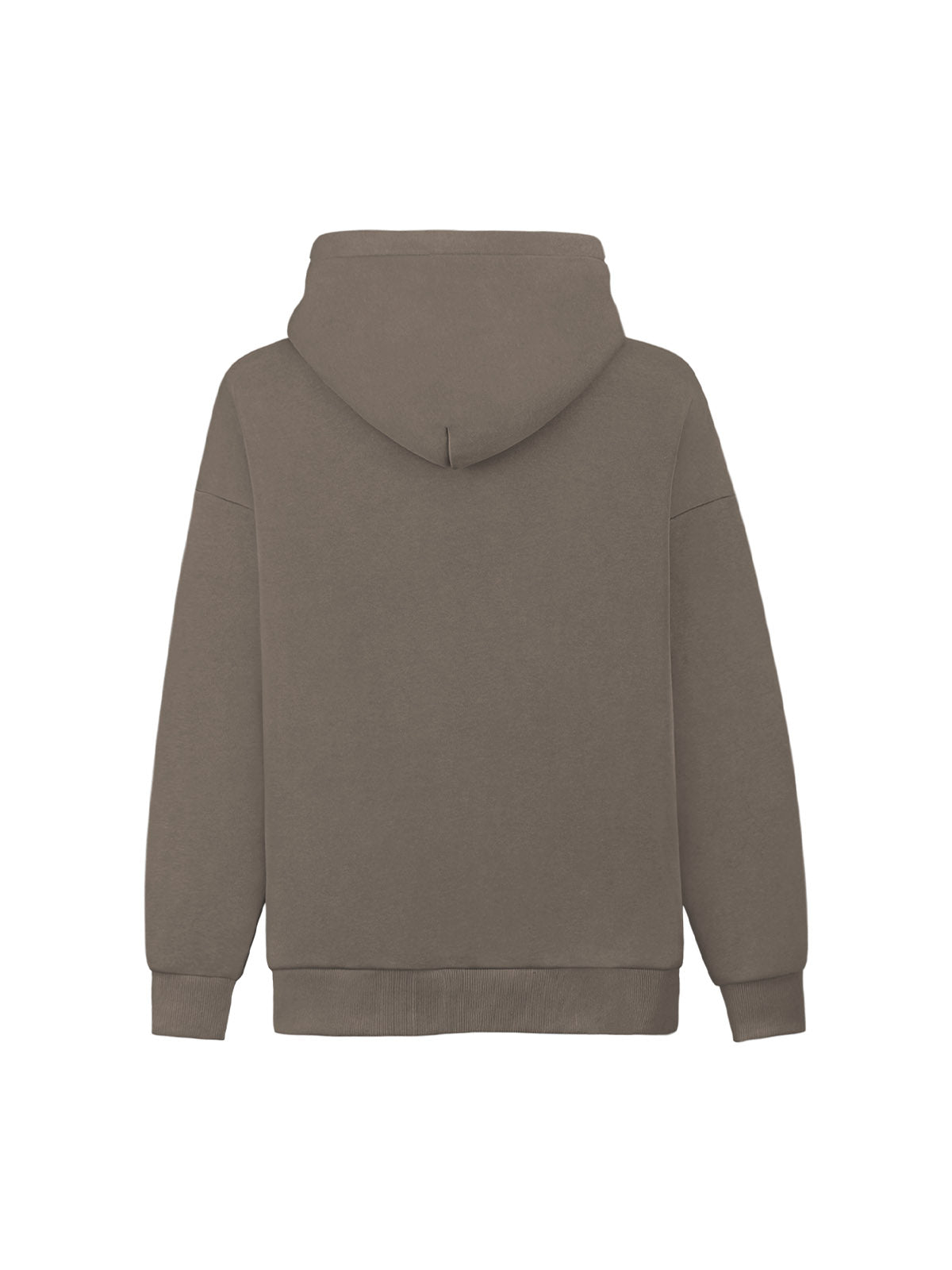 Kapuzenpullover mit verwischtem Buchstaben-Print