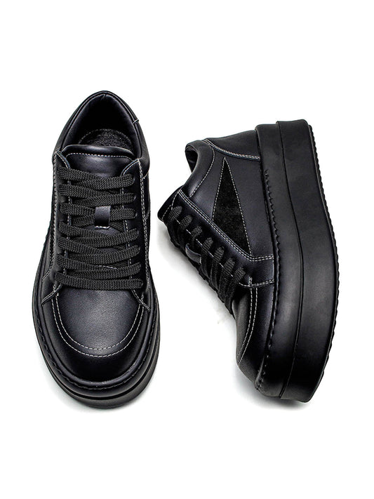 Baskets en cuir PU Street
