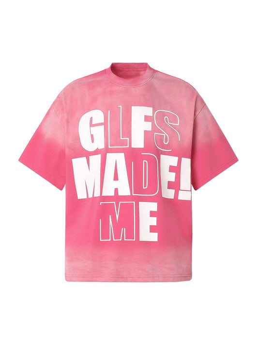 T-shirt graphique dégradé rétro