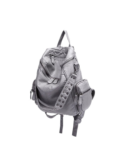 Studded Metallic Backpack