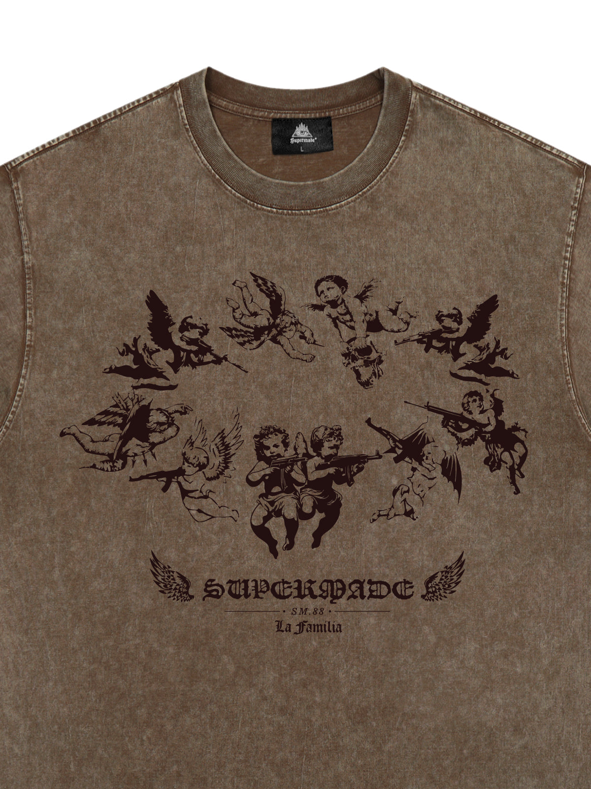 Original Vintage Angel Graphic Print T-Shirt