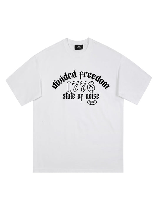Original 1776 Lettering Print T-shirt