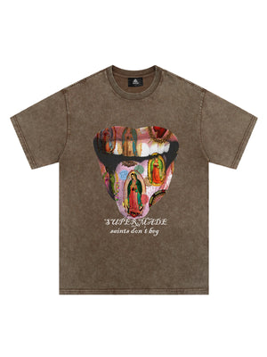 Original Saints Don't Beg Graphic T-Shirt