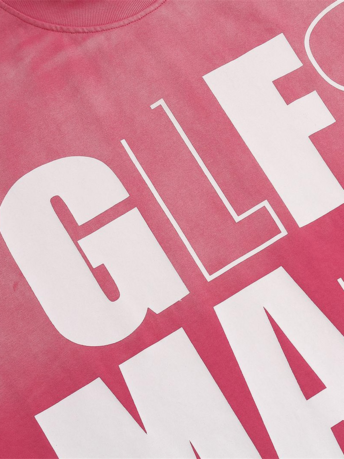T-Shirt mit Retro-Farbverlauf und Grafik