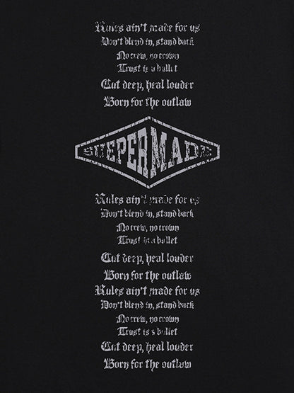 Original Letter Graphic T-Shirt
