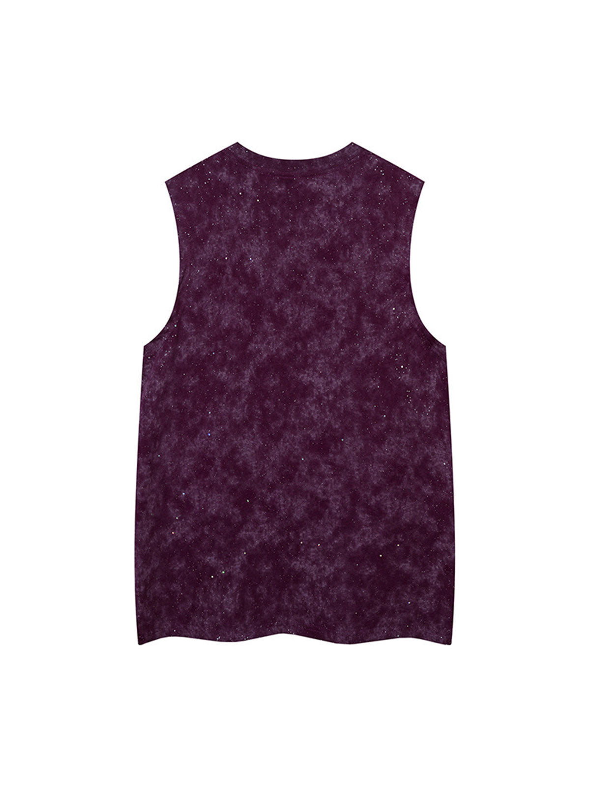 Retro Rhinestone Cross Chain Vest
