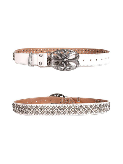 Ceinture rétro punk strass Thesupermade - 2175