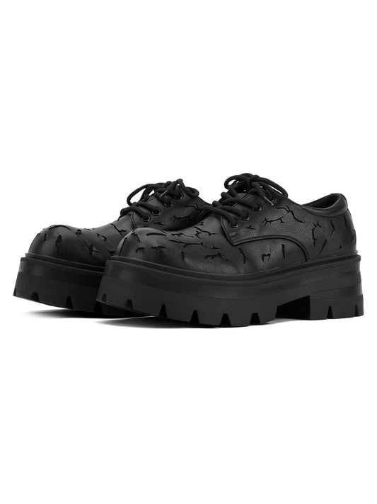 Chaussures en cuir craquelé Thesupermade High Street - 2182