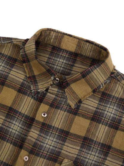 Classic Plaid Long-Sleeve Shirt