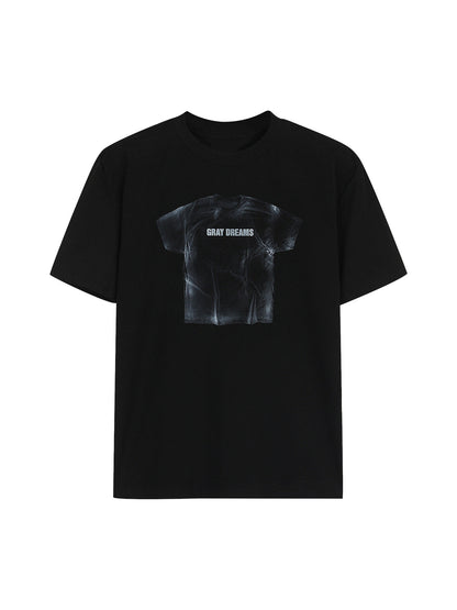Street Retro Art Pattern Printed T-Shirt