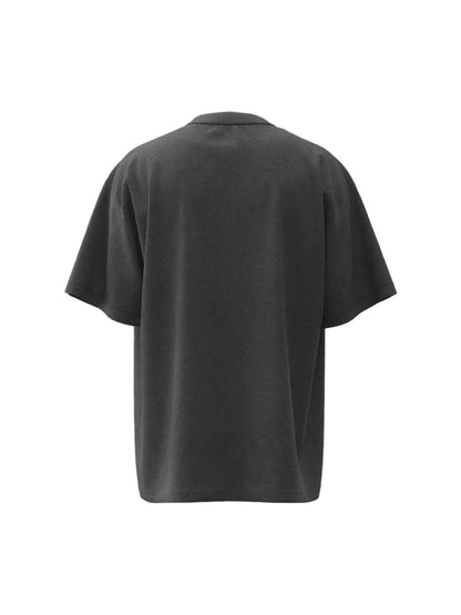 Distressed Skull Cross Graphic T-Shirt