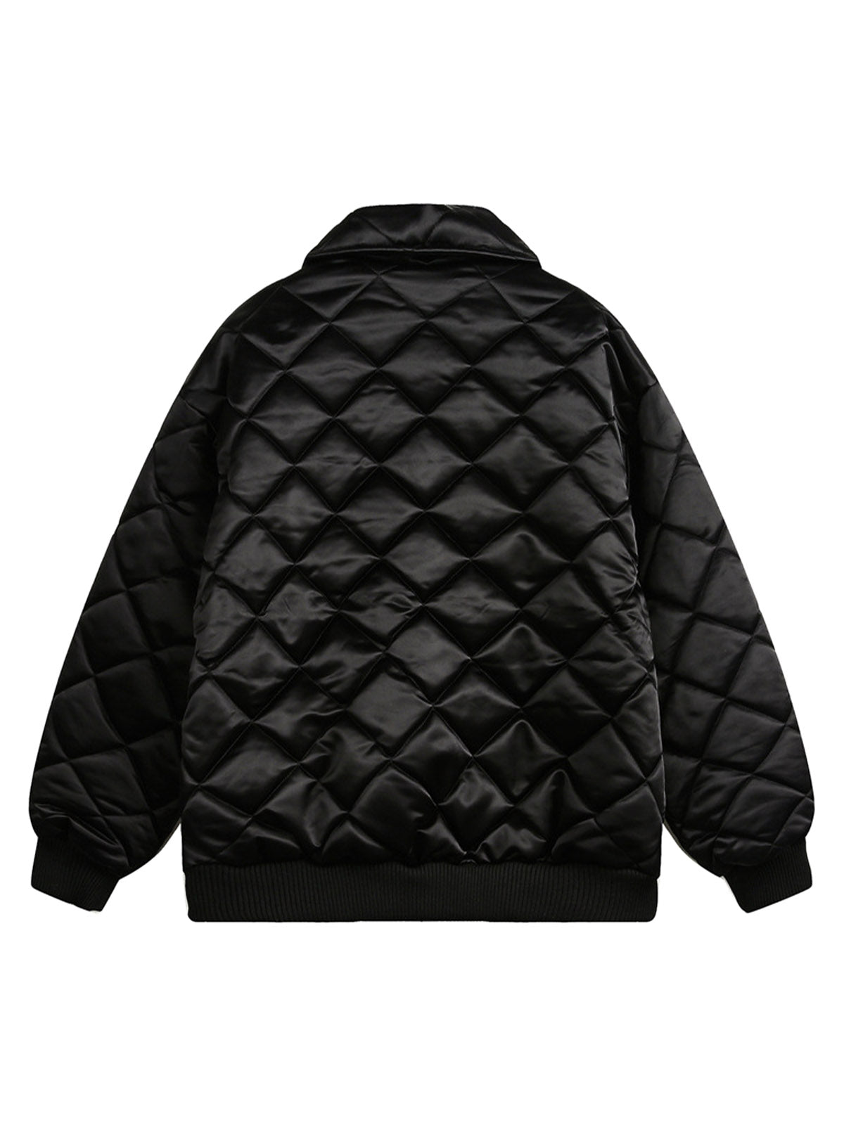 Veste matelassée à lettres et diamants Pearl Letter de Thesupermade