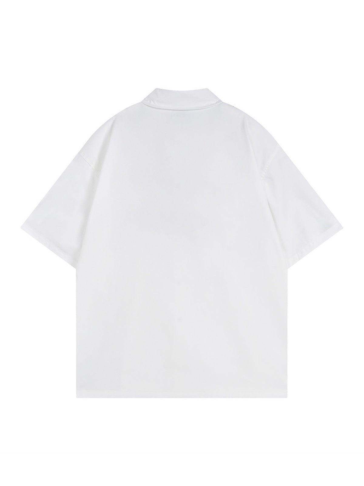 Racing Style Oversized Short Sleeve Shirt