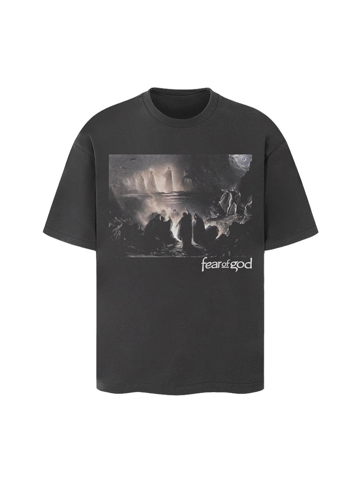 T-shirt à col rond imprimé Street