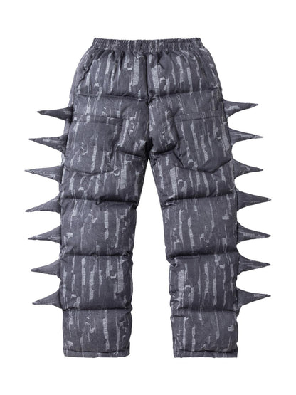 Pufferhose mit mehrfarbigem Horn