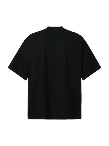 Street PAID Letter Slogan T-shirt - 2363