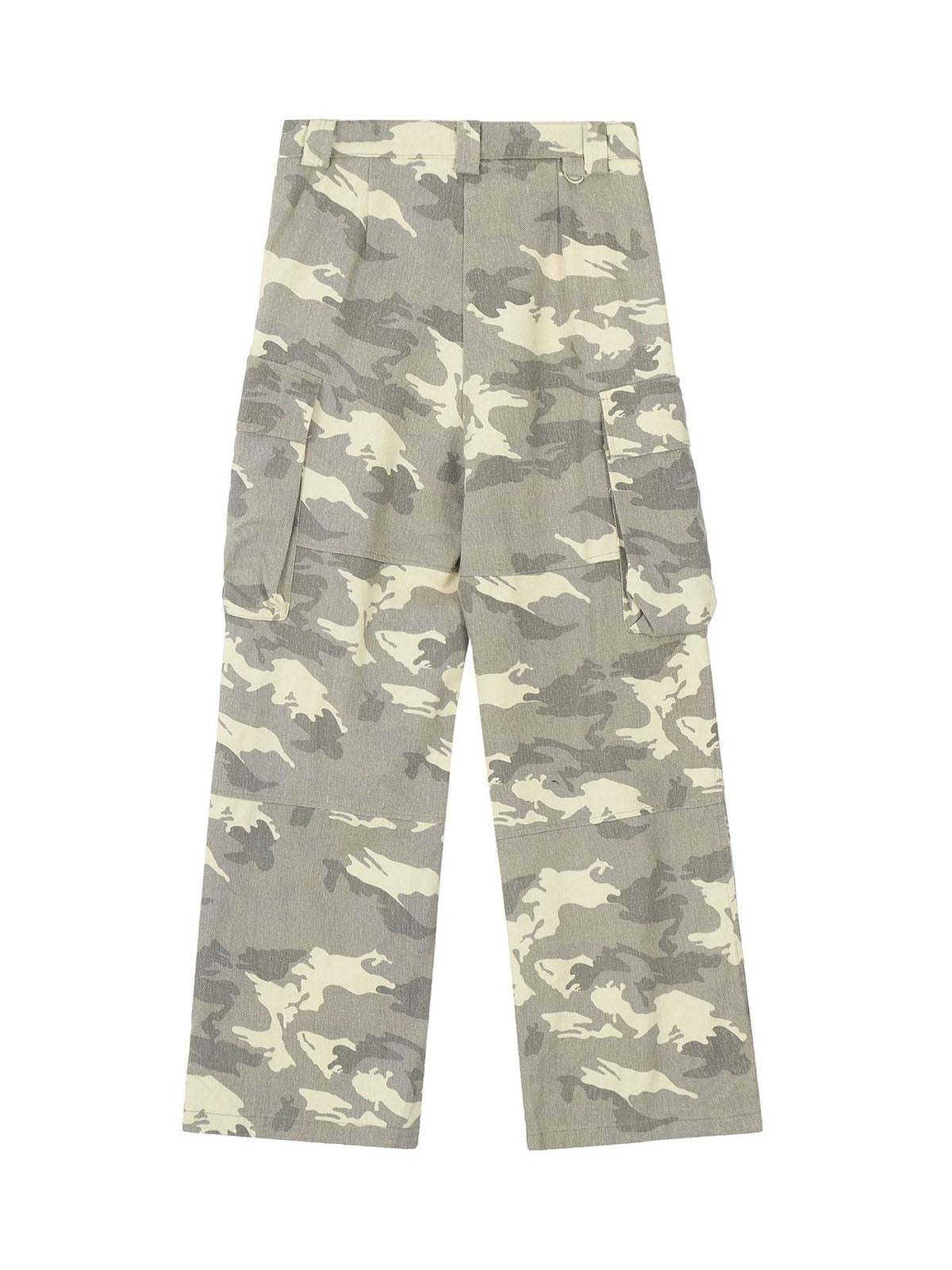 Thesupermade Camouflage Multi Pocket Cargo Pants