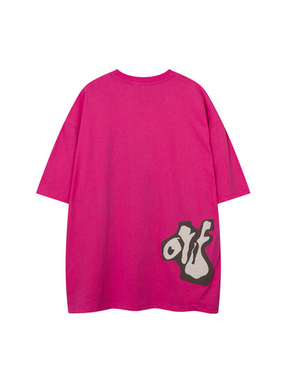 Pixel Art Cartoon Graphic T-Shirt